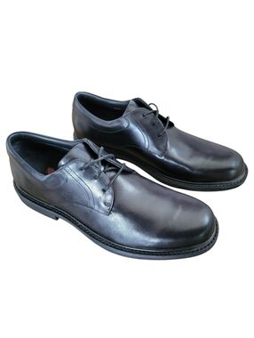 Men's Size 11 Red Wing Classic Black Oxford Leather Lace-Up Dress Shoes 4070